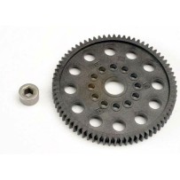 Corona de 72 dientes paso 32 con casquillo Traxxas TRX4472