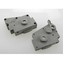 Mitades de caja de cambios grises izquierda y derecha Traxxas TRX4491A