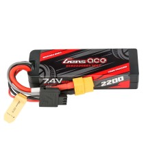 Bateria Lipo Gens Ace G-Tech Hard 2S 7.4V 2200mah 60C XT60 GEA222S60X76GT