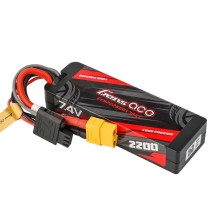Bateria Lipo Gens Ace G-Tech Hard 2S 7.4V 2200mah 60C XT60 GEA222S60X76GT