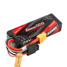 Bateria Lipo Gens Ace G-Tech Hard 2S 7.4V 2200mah 60C XT60 GEA222S60X76GT