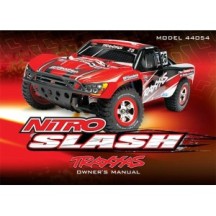 Traxxas Owners manual nitro slash TRX4498
