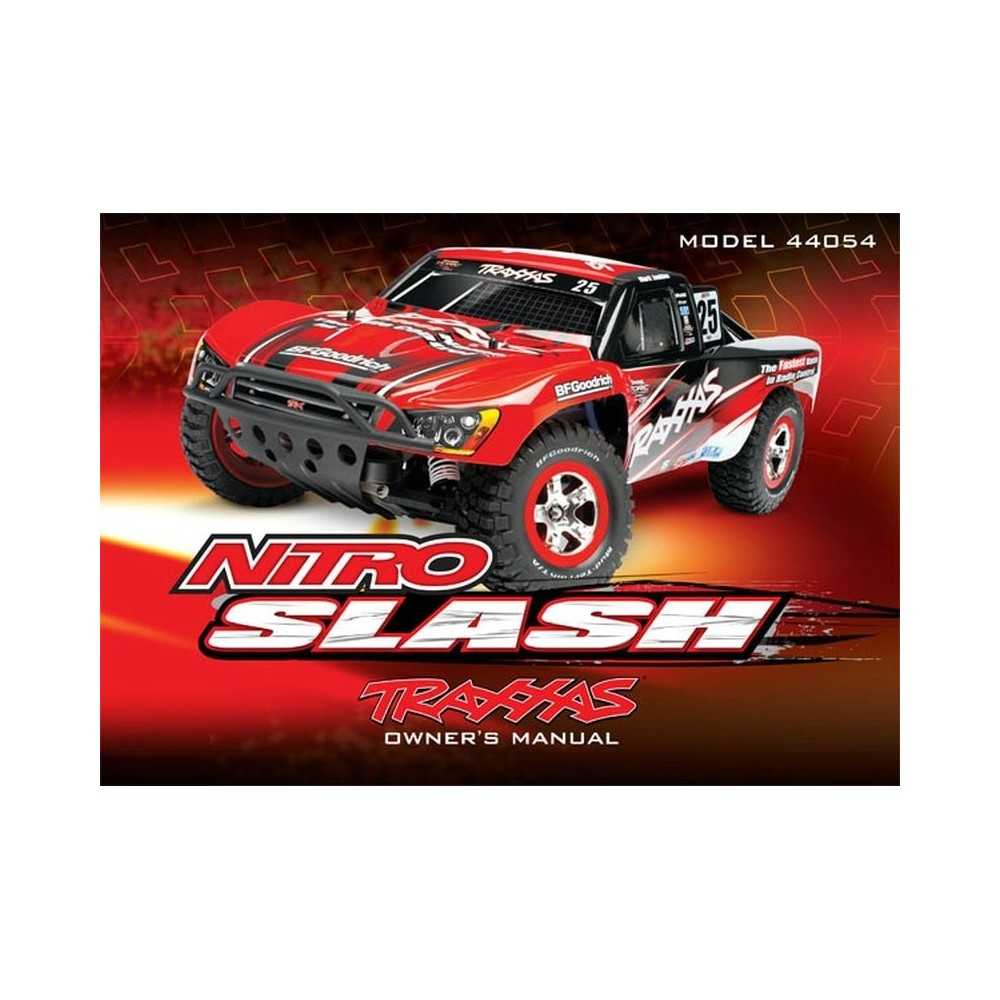 Traxxas Owners manual nitro slash TRX4498 Traxxas Owners manual nitro slash TRX4498