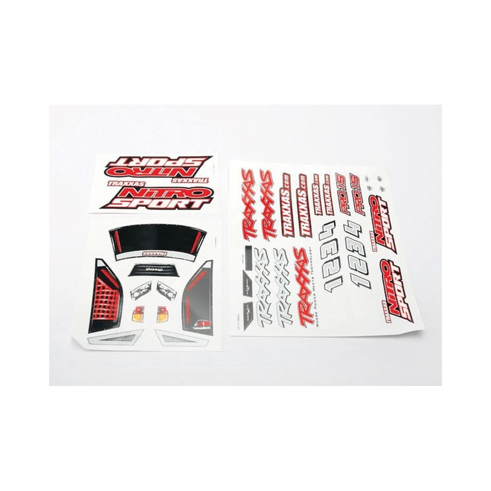 Traxxas Decal sheets nitro sport TRX4513R