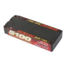 Bateria Lipo Gens Ace Redline 2.0 Mid Size 2S HV 7.6V 140C 5100mah GEA51002S14M5