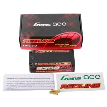Bateria Lipo Gens Ace Redline 2.0 Shorty 2S HV 7.6V 140C 5300mah GEA53002S14D5
