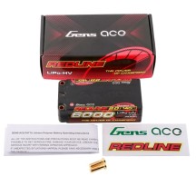 Bateria Lipo Gens Ace Redline 2.0 Shorty 2S HV 7.6V 140C 6000mah GEA60002S14D5