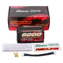Bateria Lipo Gens Ace Redline 2.0 Shorty 4S HV 15.2V 140C 6000mah GEA60004S14S