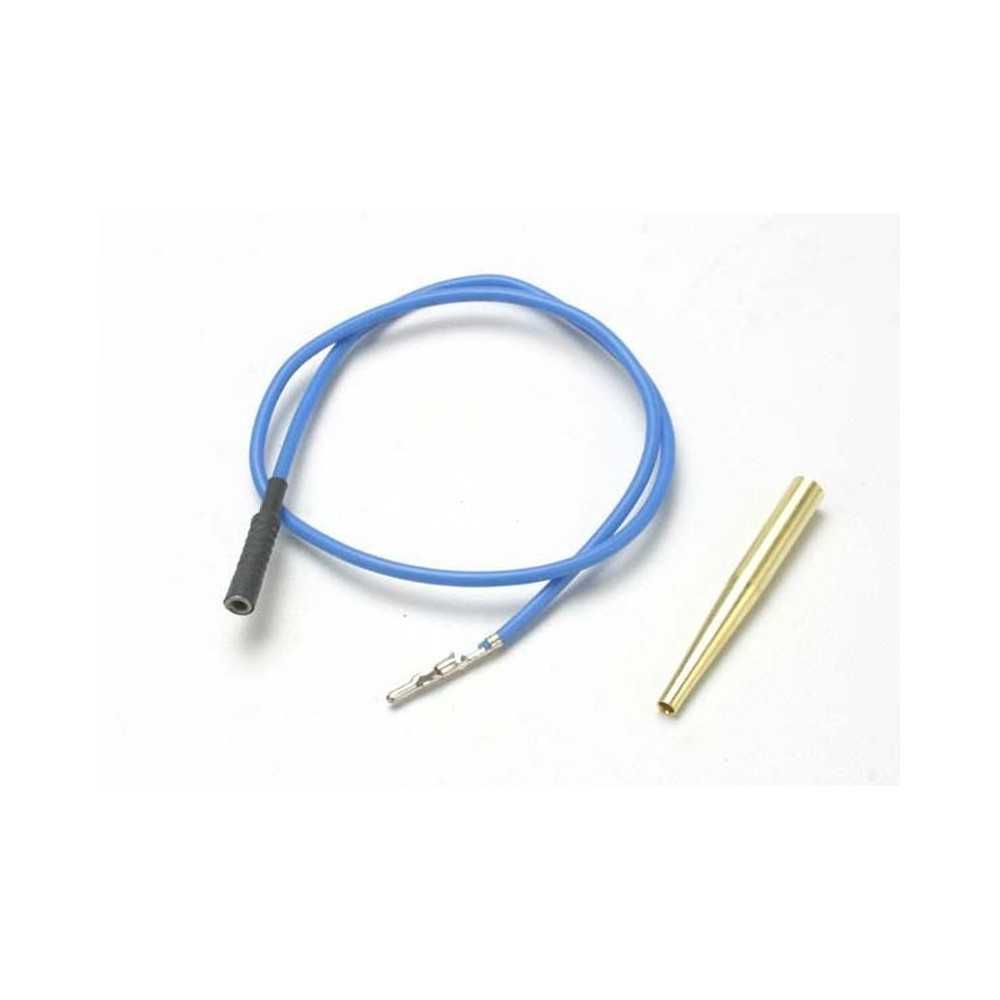 Traxxas Lead wire glow plug (blue) (ez-start and ez-start 2) molex TRX4581X