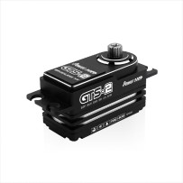 Servo Power HD GTS 2 Low Profile HV MG Brushless Alu Case Rev wire 60mm HD-GTS-2