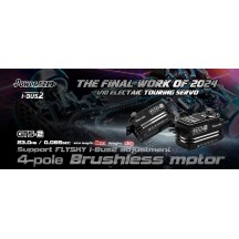 Servo Power HD GTS 2 Low Profile HV MG Brushless Alu Case Rev wire 60mm HD-GTS-2