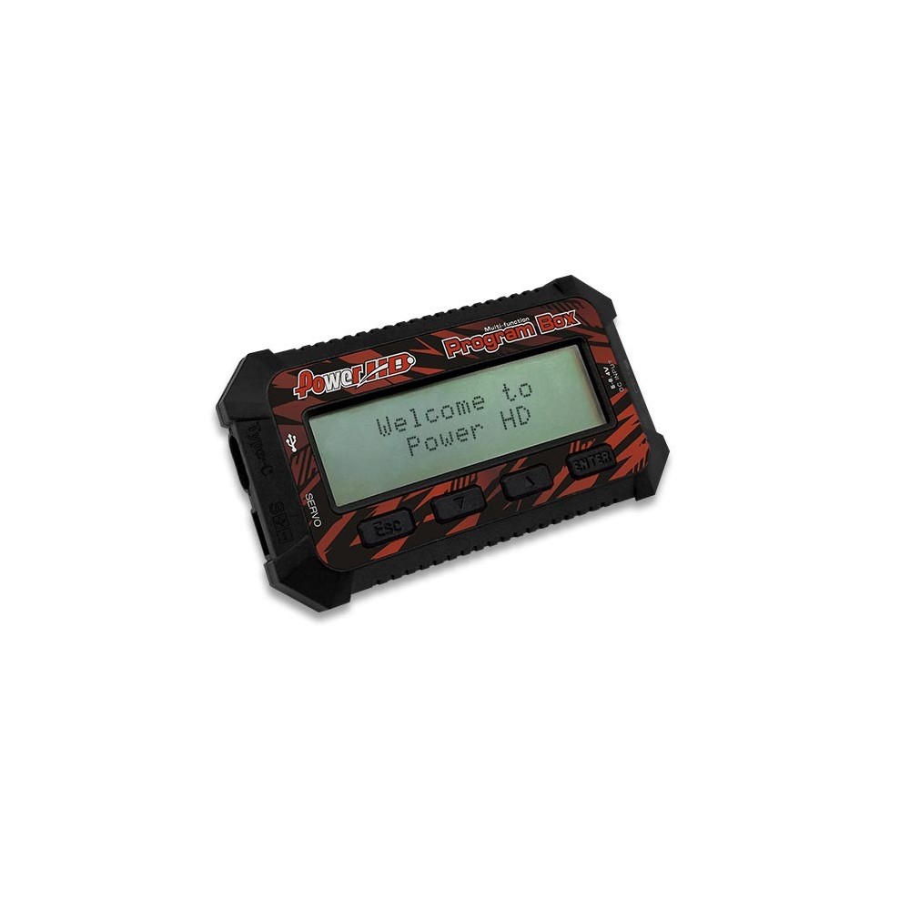 Caja de programación Power HD HD-PG-CB63 para servos Caja de programación Power HD HD-PG-CB63 para servos