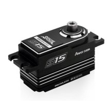 Servo Power HD S15 Low Pro HV MG brushless alu case SSR MG 15kg/0.06s HD-S15
