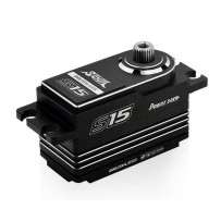 Servo Power HD S15 Low Pro HV MG brushless alu case SSR MG 15kg/0.06s HD-S15