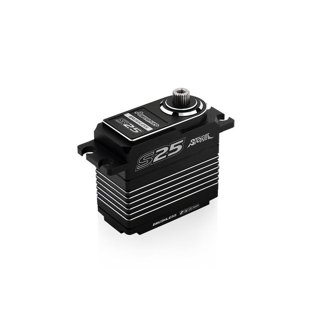 Servo Power HD S25 Brushless Alu Case SSR HV 25kg/0.06s On-Road HD-S25