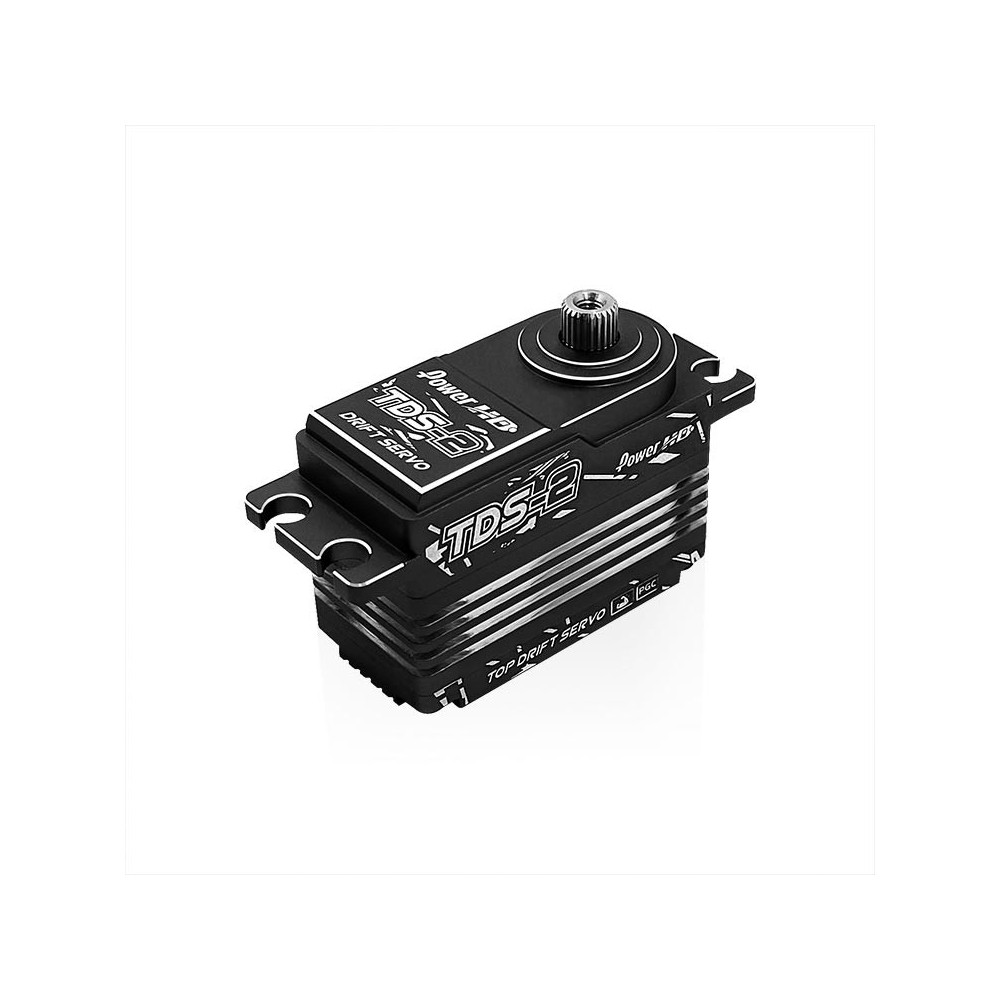 Servo Power HD TDS-2 Black Low Profil Drift HV (25kg/0.09s) HD-TDS-2 Servo Power HD TDS-2 Black Low Profil Drift HV (25kg/0.09s) HD-TDS-2