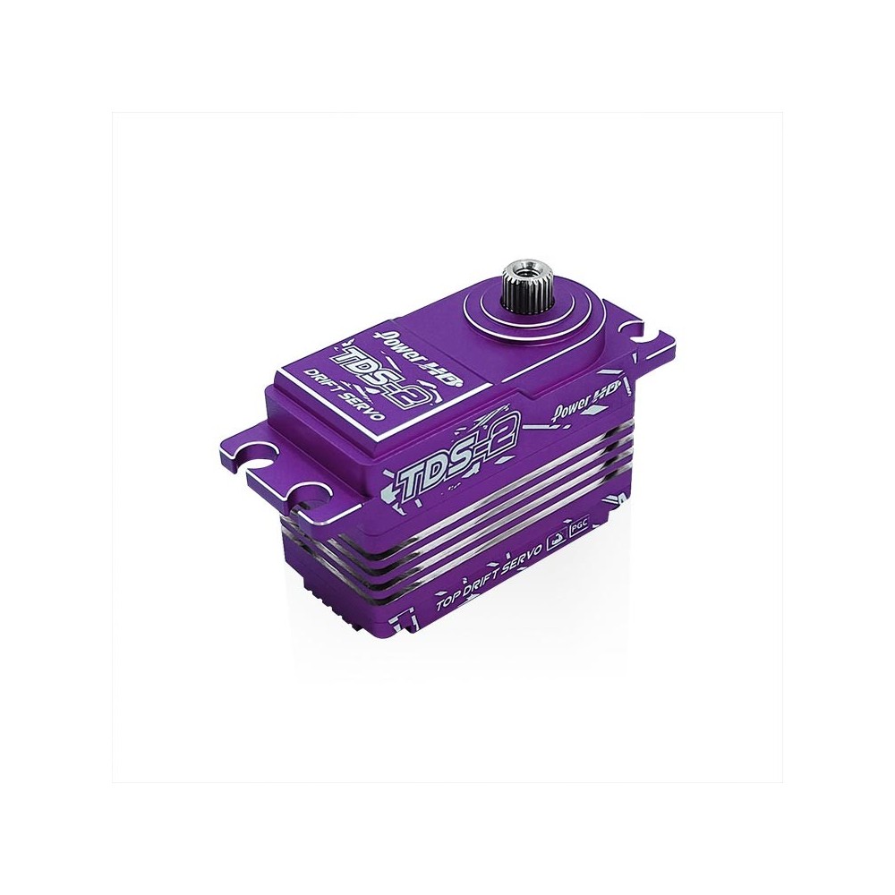 Servo Power HD TDS-2 Purple Low Profil Drift HV (25kg/0.09s) HD-TDS-2P Servo Power HD TDS-2 Purple Low Profil Drift HV (25kg/0.09s) HD-TDS-2P