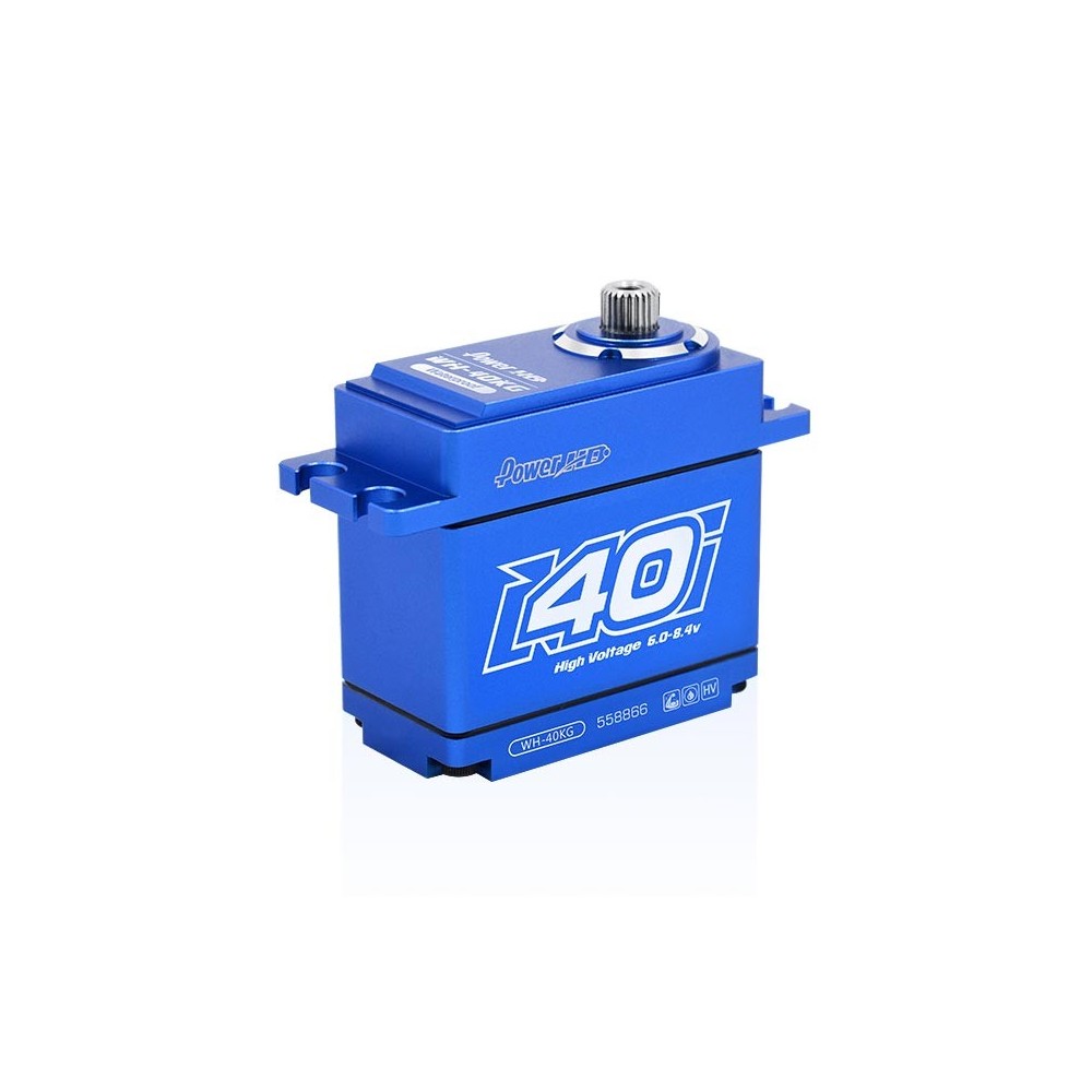 Servo Power HD WH40KG Alu Case Digital Waterproof HV 40kg/0.17s HD-WH-40KG Servo Power HD WH40KG Alu Case Digital Waterproof HV 40kg/0.17s HD-WH-40KG