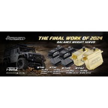 Servo Power HD WT80 Crawler Alu Case Waterproof HV 35kg/0.09s HD-WT80