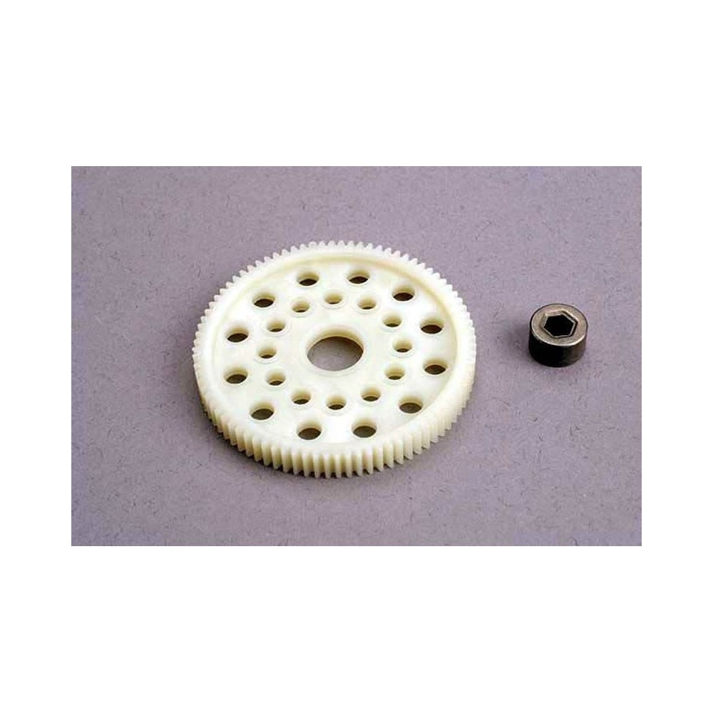 Corona 84 dientes paso 48 con casquillo Traxxas TRX4684 Corona 84 dientes paso 48 con casquillo Traxxas TRX4684