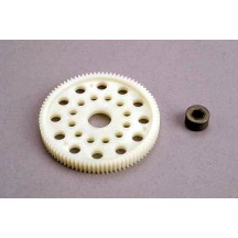 Corona 87 dientes paso 48 con casquillo Traxxas TRX4687