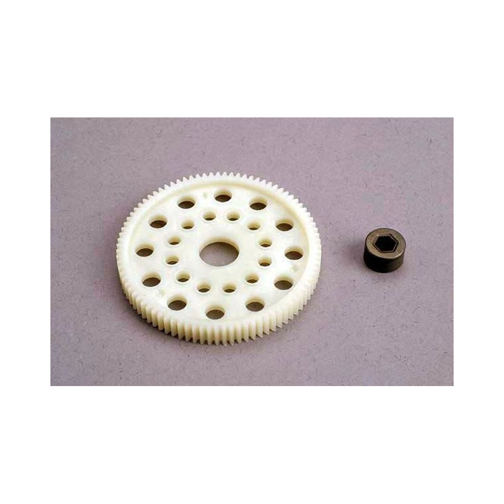 Corona 87 dientes paso 48 con casquillo Traxxas TRX4687 Corona 87 dientes paso 48 con casquillo Traxxas TRX4687