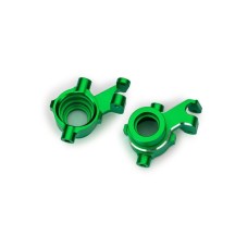 Bloques dirección verde anodizado Traxxas TRX10237
