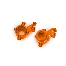 Bloques dirección naranja anodizado Traxxas
