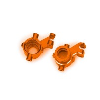 Bloques dirección naranja anodizado Traxxas