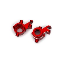 Bloques dirección rojo anodizado Traxxas TRX10237