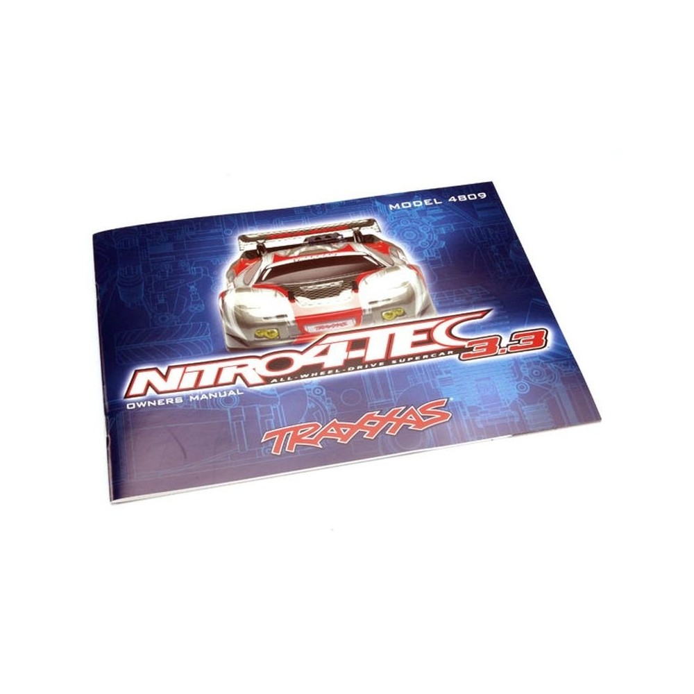 Manual del propietario del Nitro 4-Tec con motor TRX 3.3 Racing Traxxas TRX4899R Manual del propietario del Nitro 4-Tec con motor TRX 3.3 Racing Traxxas TRX4899R