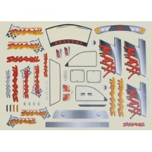 Traxxas Decal sheet t-maxx (use with 4911x body) TRX4913