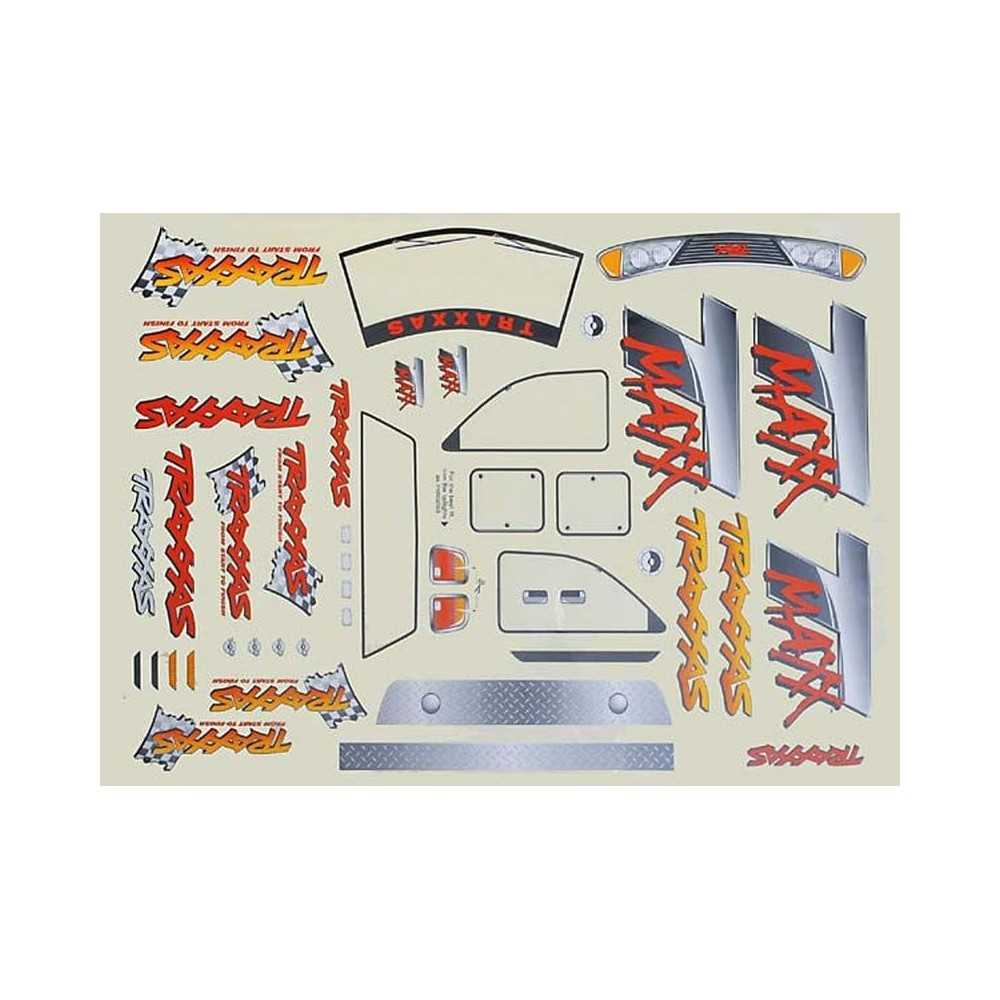 Traxxas Decal sheet t-maxx (use with 4911x body) TRX4913