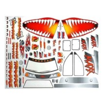 Traxxas Decal sheet jaws t-maxx TRX4913X