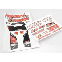 Traxxas Decal sheets t-maxx 3.3 (long wheelbase) (model 4908) TRX4920X