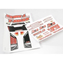 Traxxas Decal sheets t-maxx 3.3 (long wheelbase) (model 4908) TRX4920X