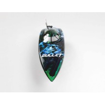 Barco Bullet V4 de casco en V profunda sin escobillas 2.4G RTR Joysway JW8301V4 (4)