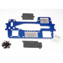 Chasis aluminio 7075-T6 mecanizado 4mm azul Traxxas