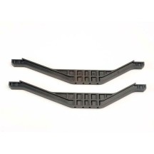 Refuerzos chasis inferiores negro par Traxxas TRX4923