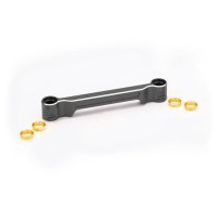Barra de dirección anodizada gris aluminio 6061-T6 Traxxas TRX10239-GRAY
