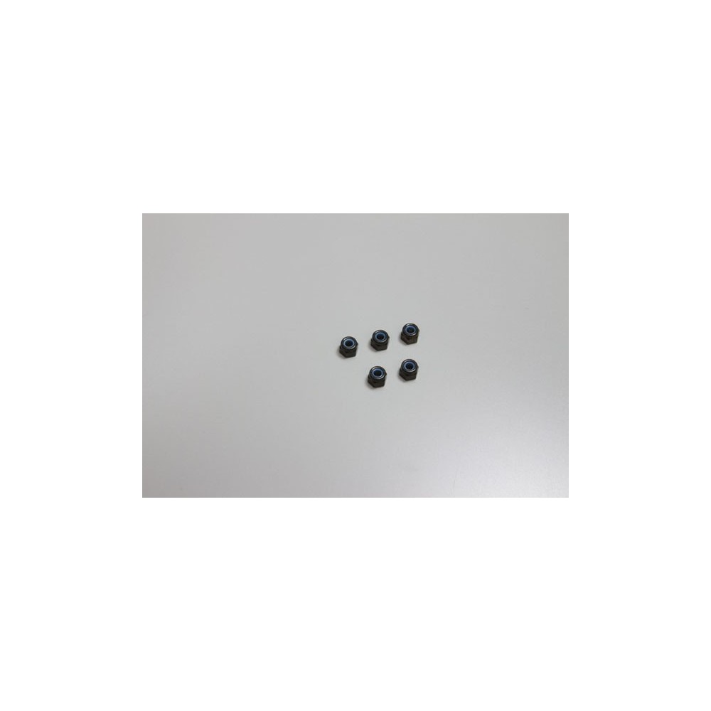 Tuercas autoblocantes M3x4.3 mm Kyosho Tuercas autoblocantes M3x4.3 mm Kyosho