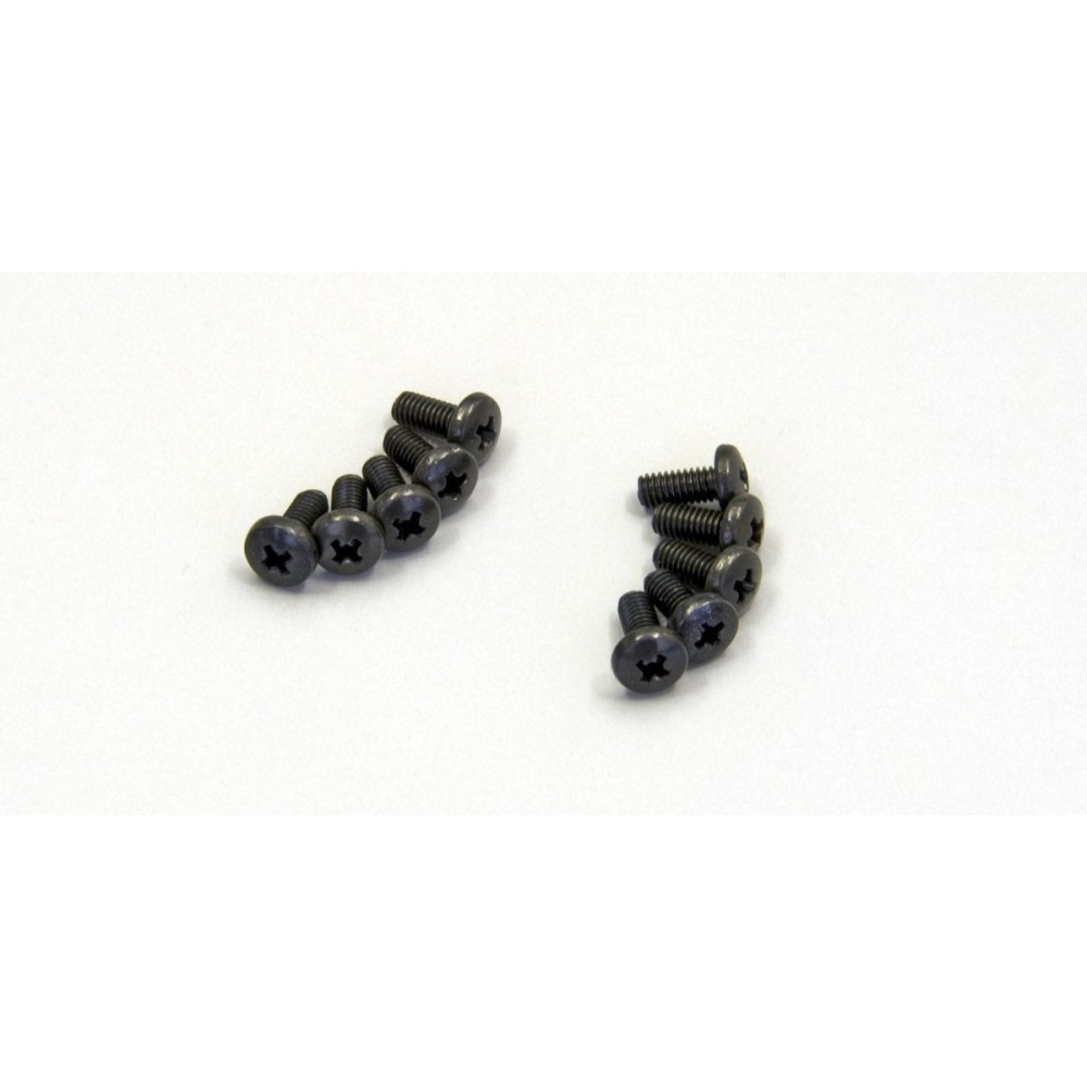 Tornillos metal cabeza redonda M2.6x6 mm Kyosho Tornillos metal cabeza redonda M2.6x6 mm Kyosho