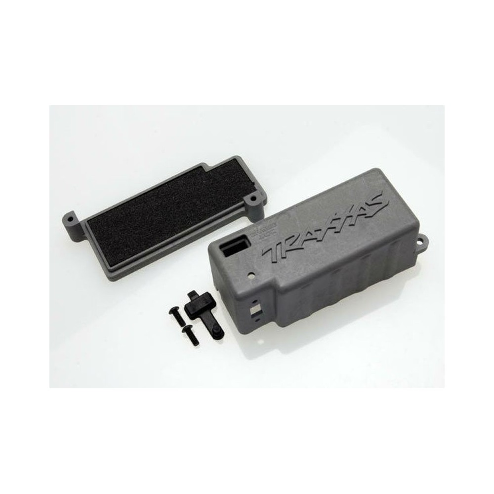 Caja batería gris toma carga espuma Traxxas TRX4925X Caja batería gris toma carga espuma Traxxas TRX4925X