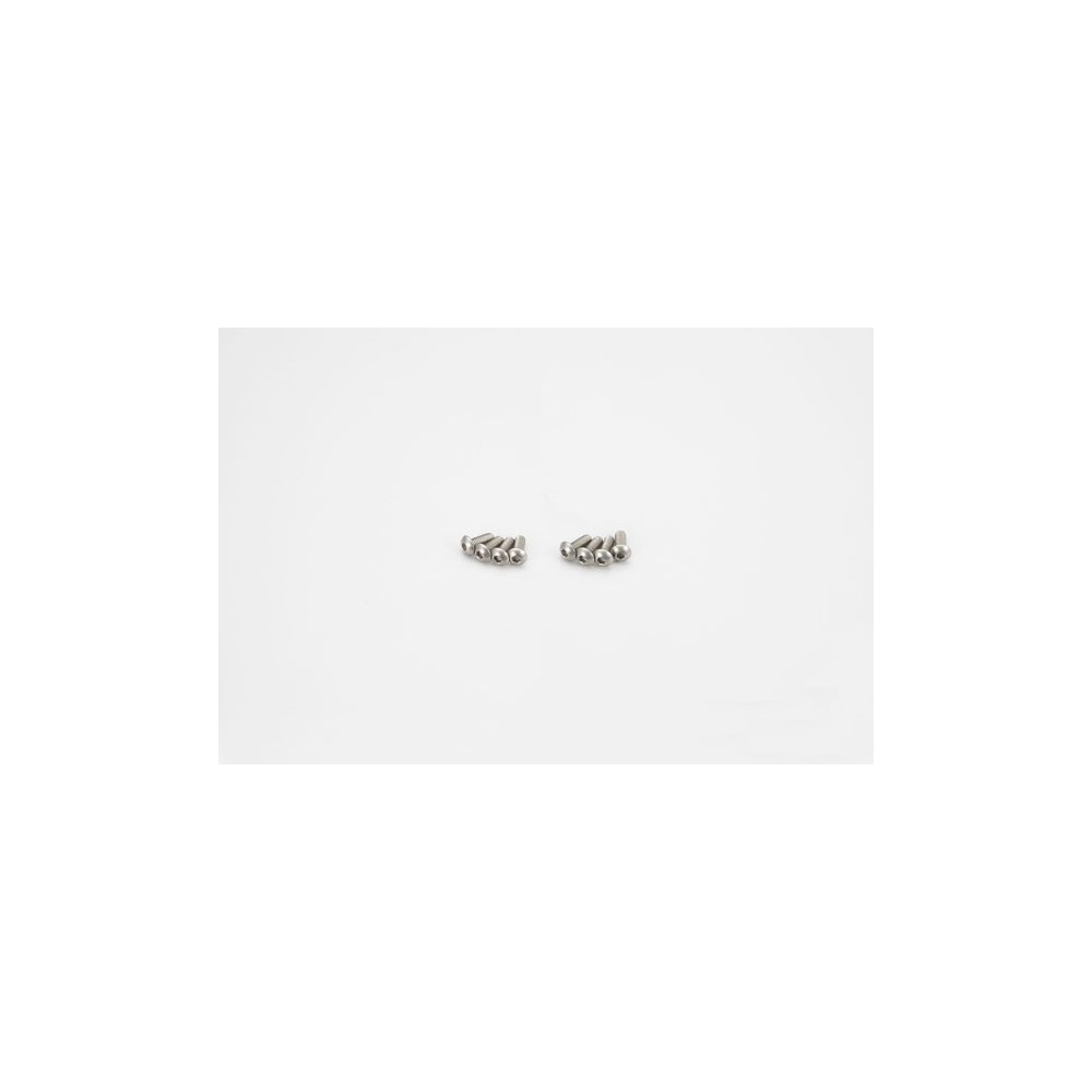 Tornillos titanio cabeza redonda hexagonal M3x8 mm Kyosho Tornillos titanio cabeza redonda hexagonal M3x8 mm Kyosho