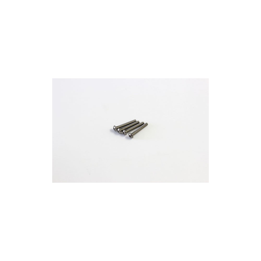 Tornillos titanio cabeza redonda hexagonal M3x22 mm Kyosho Tornillos titanio cabeza redonda hexagonal M3x22 mm Kyosho