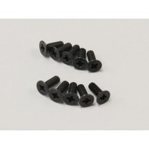 Tornillos metal cabeza fresada M2x6 mm Kyosho