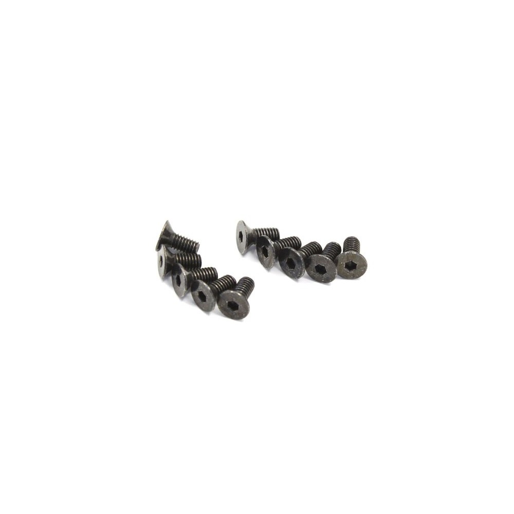 Tornillos cabeza fresada hex M2.6x6 mm Kyosho Tornillos cabeza fresada hex M2.6x6 mm Kyosho