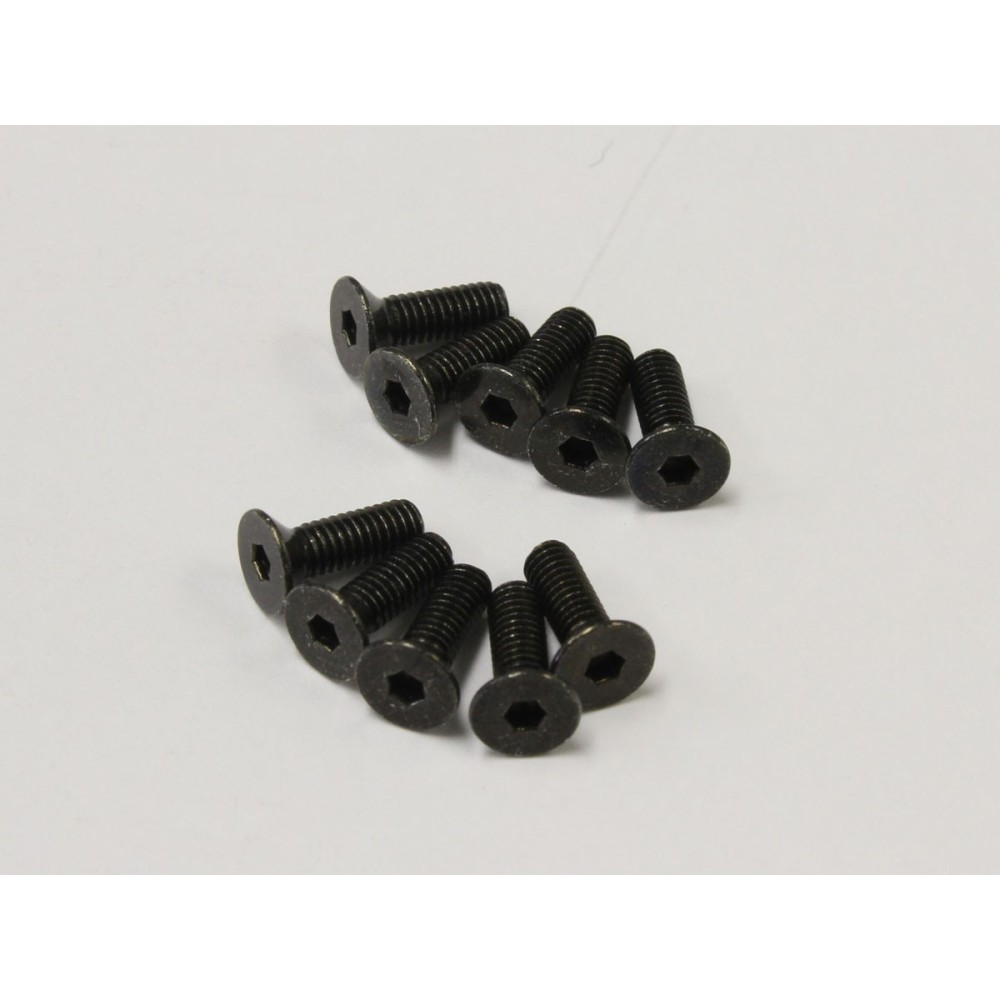 Tornillos cabeza fresada hex M2.6x8 mm Kyosho Tornillos cabeza fresada hex M2.6x8 mm Kyosho