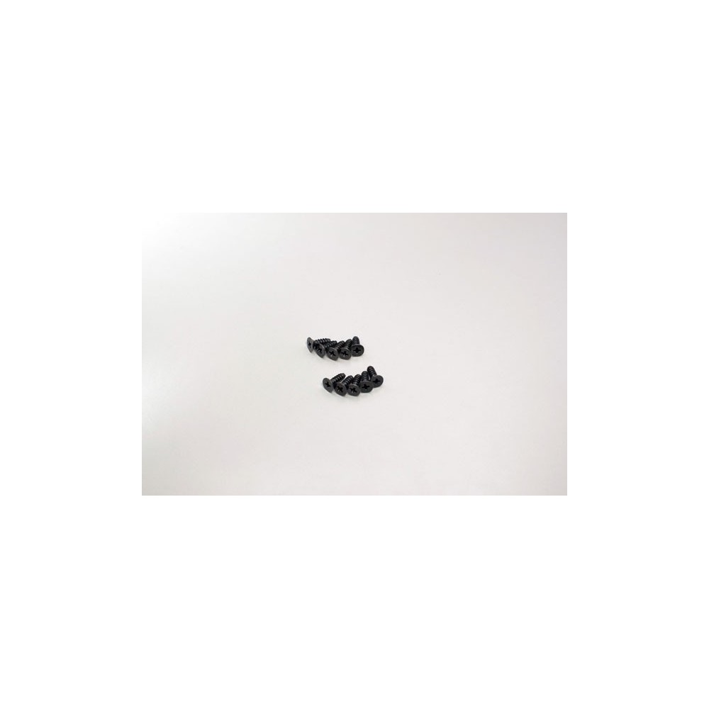 Tornillos TP cabeza fresada M2.6x8 mm Kyosho