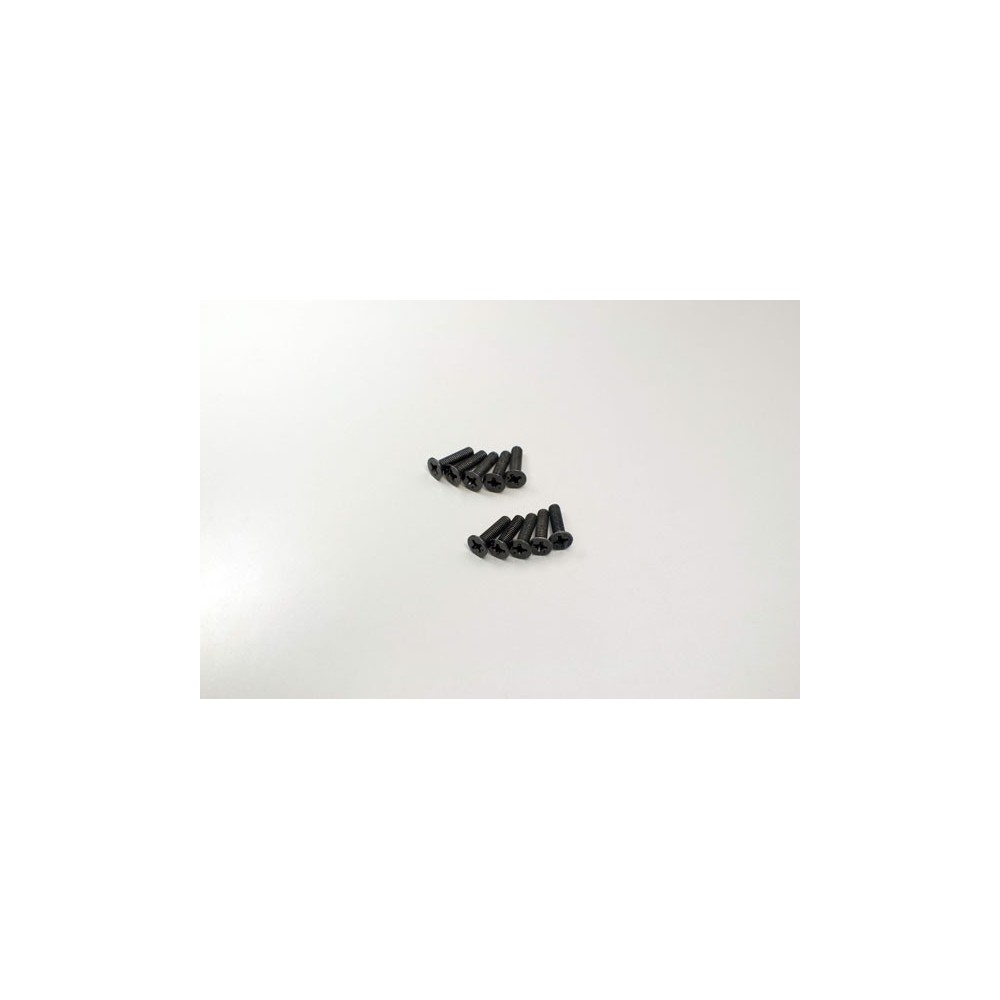 Tornillos metal cabeza fresada M3x12 mm Kyosho Tornillos metal cabeza fresada M3x12 mm Kyosho